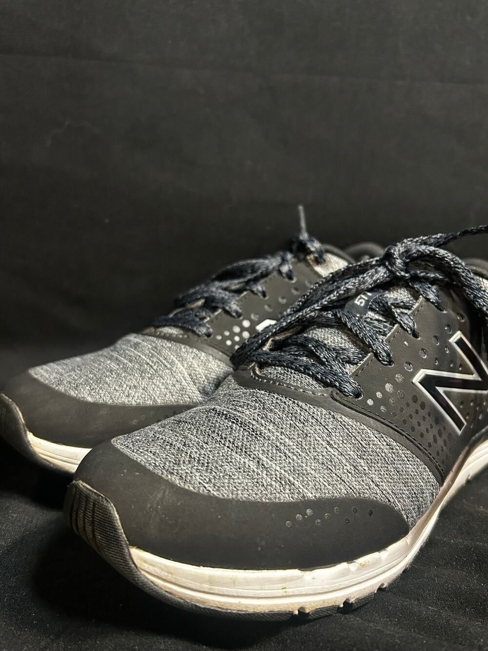 New Balance 577 Women’s 6.5 B Black Gray Training Sneakers WX577HE4 2021
